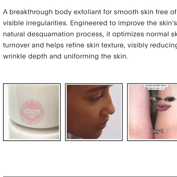 U Beauty Resurfacing Body Compound - Picture 2 of 3